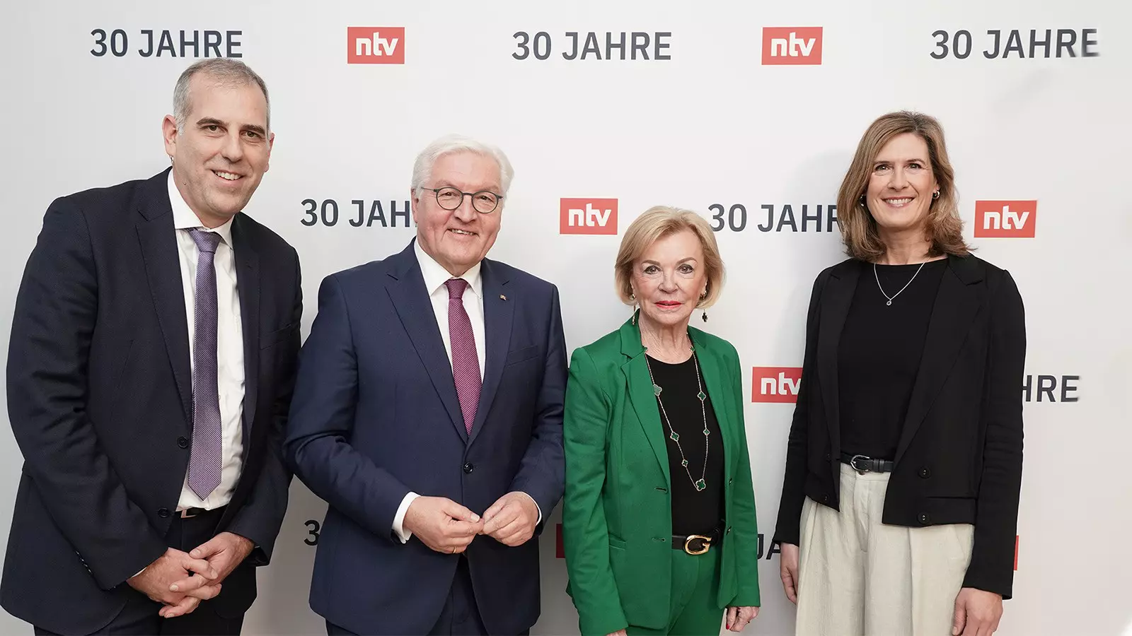 30 years of NTV - Anniversary celebration with Federal President Steinmeier