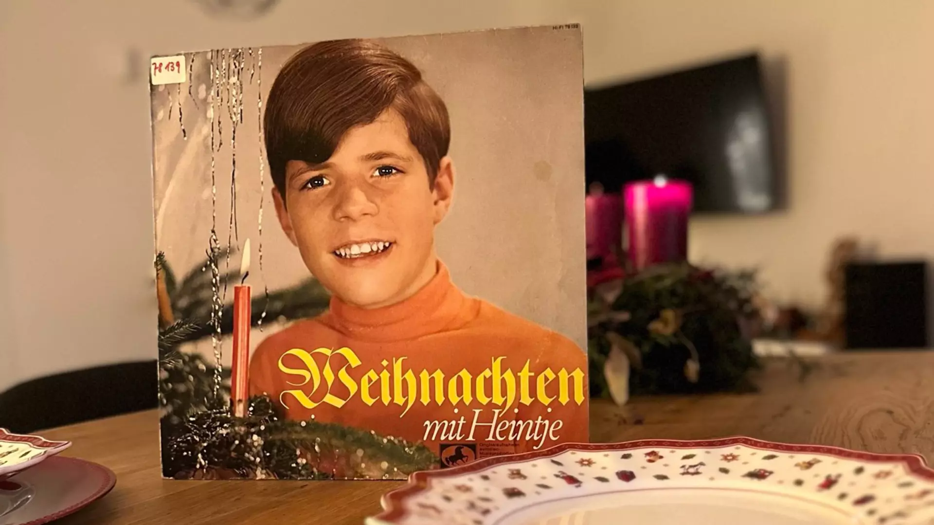 Cover of the „White Christmas“ Vinyl