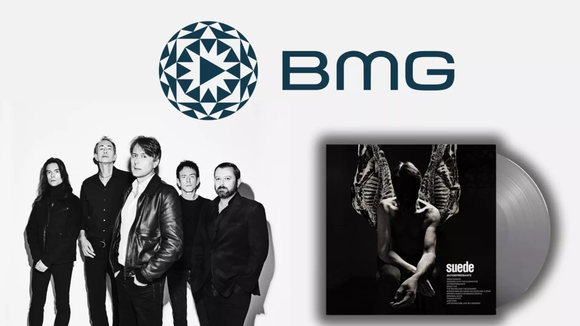 Collage Suede Band and Cover 