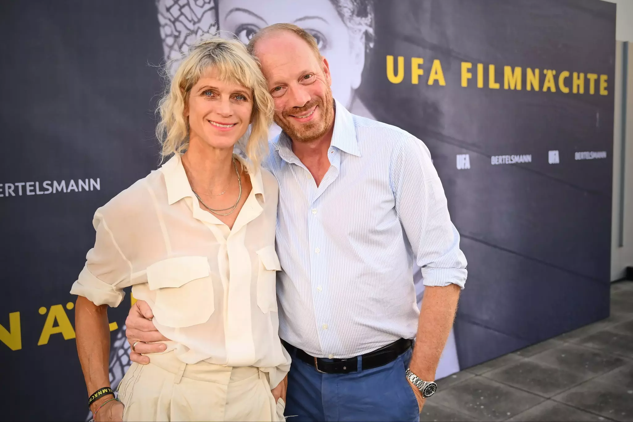 Schauspieler Johann von Bülow mit Katrin Kersten-von Bülow