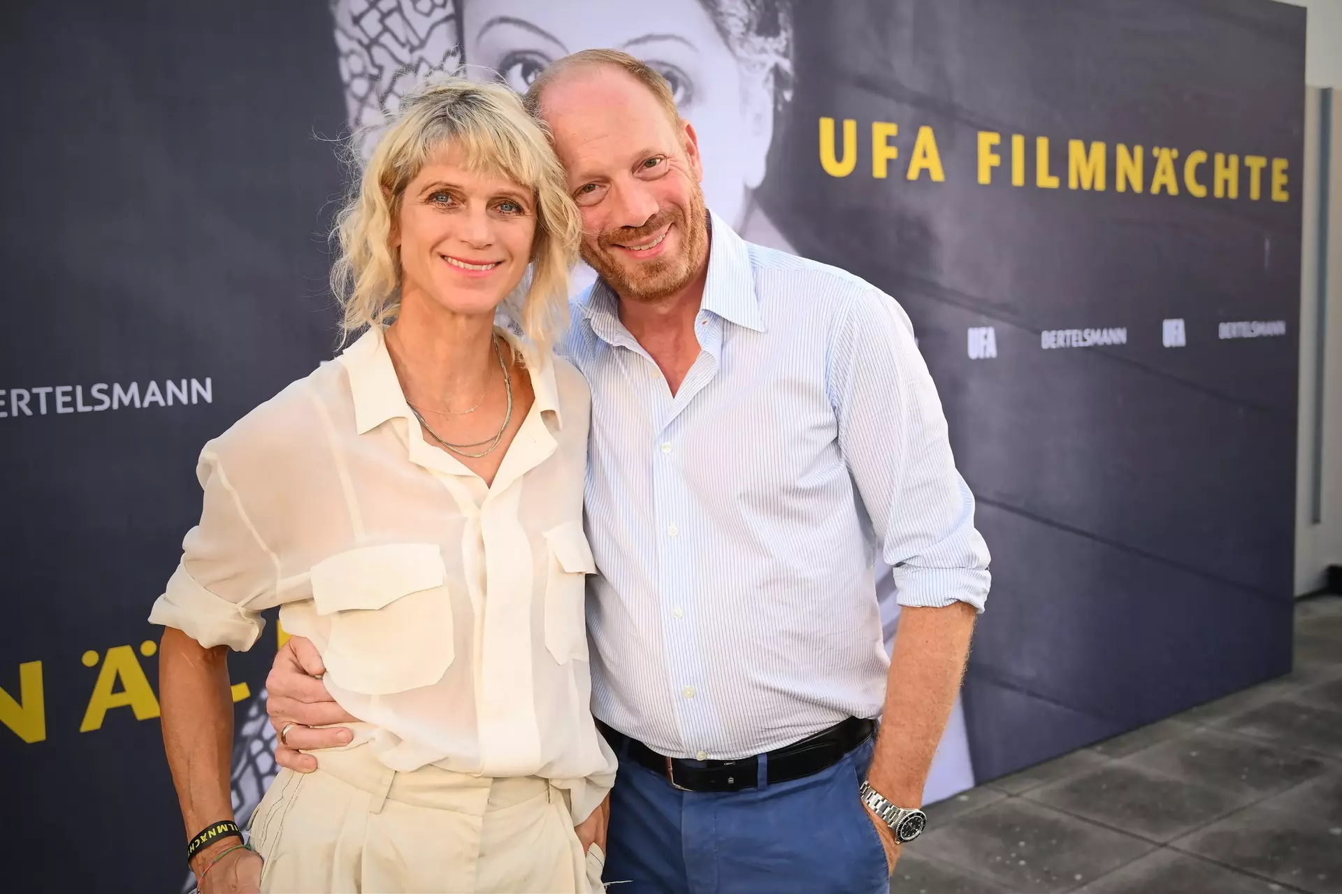 Schauspieler Johann von Bülow mit Katrin Kersten-von Bülow