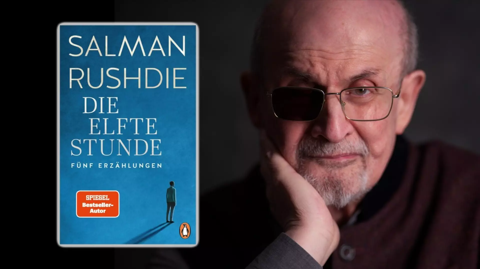 Portrait of Salman Rushdie