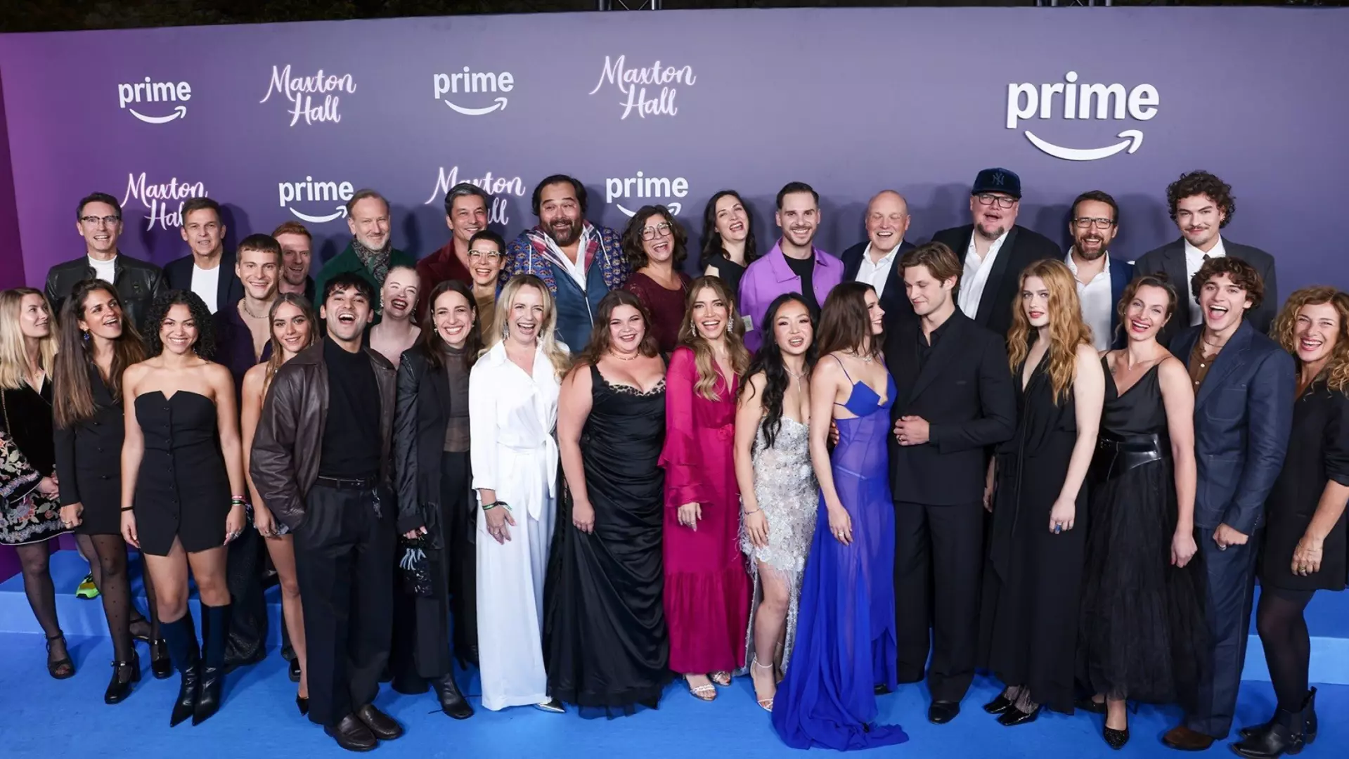 Group photo of the cast of Maxton Hall