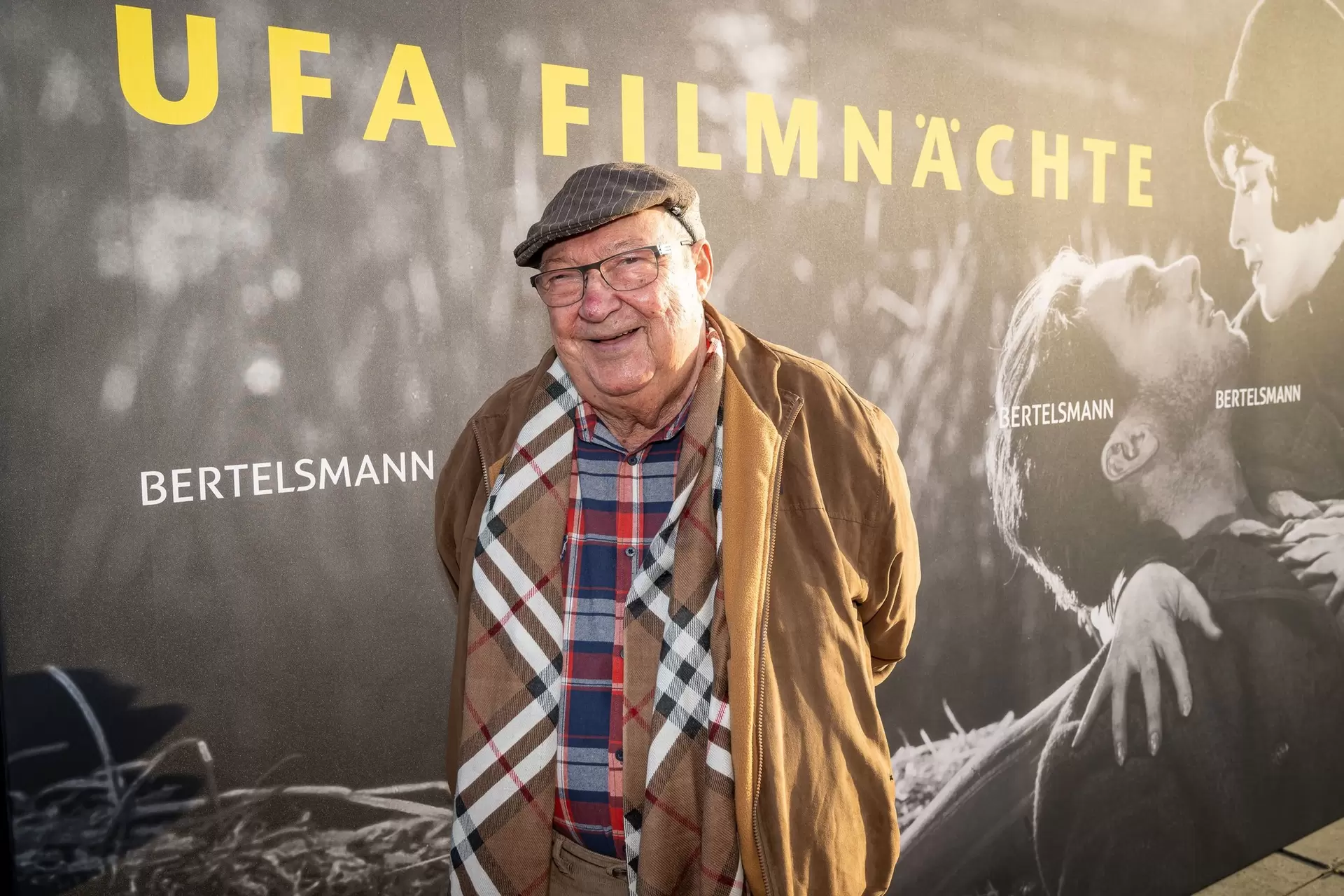 Actor Jaecki Schwarz at the reception for the 2026 UFA Film Nights