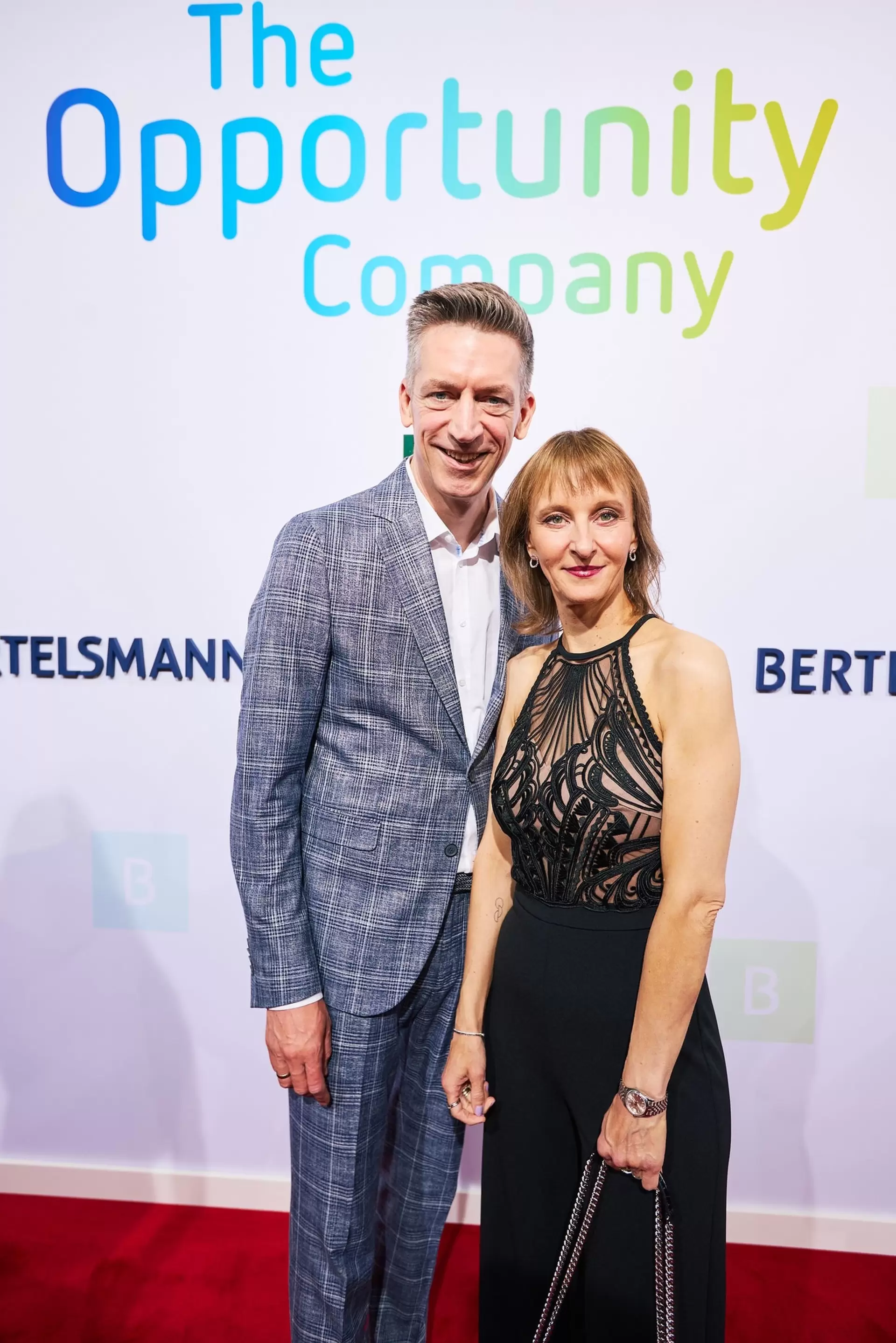 Steffen and Anne-Katrin Hallaschka at the Bertelsmann Party 2026