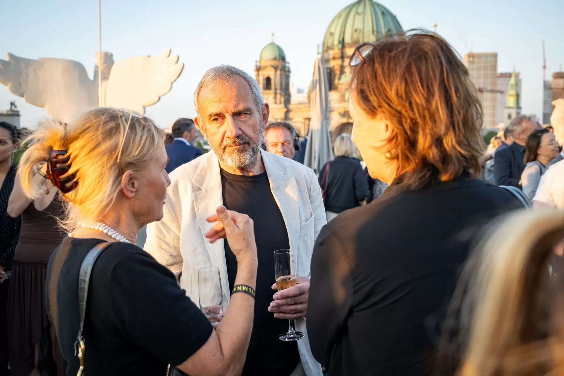 Hermann Parzinger, former president of the Prussian Cultural Heritage Foundation, at the reception for the 2026 UFA Film Nights