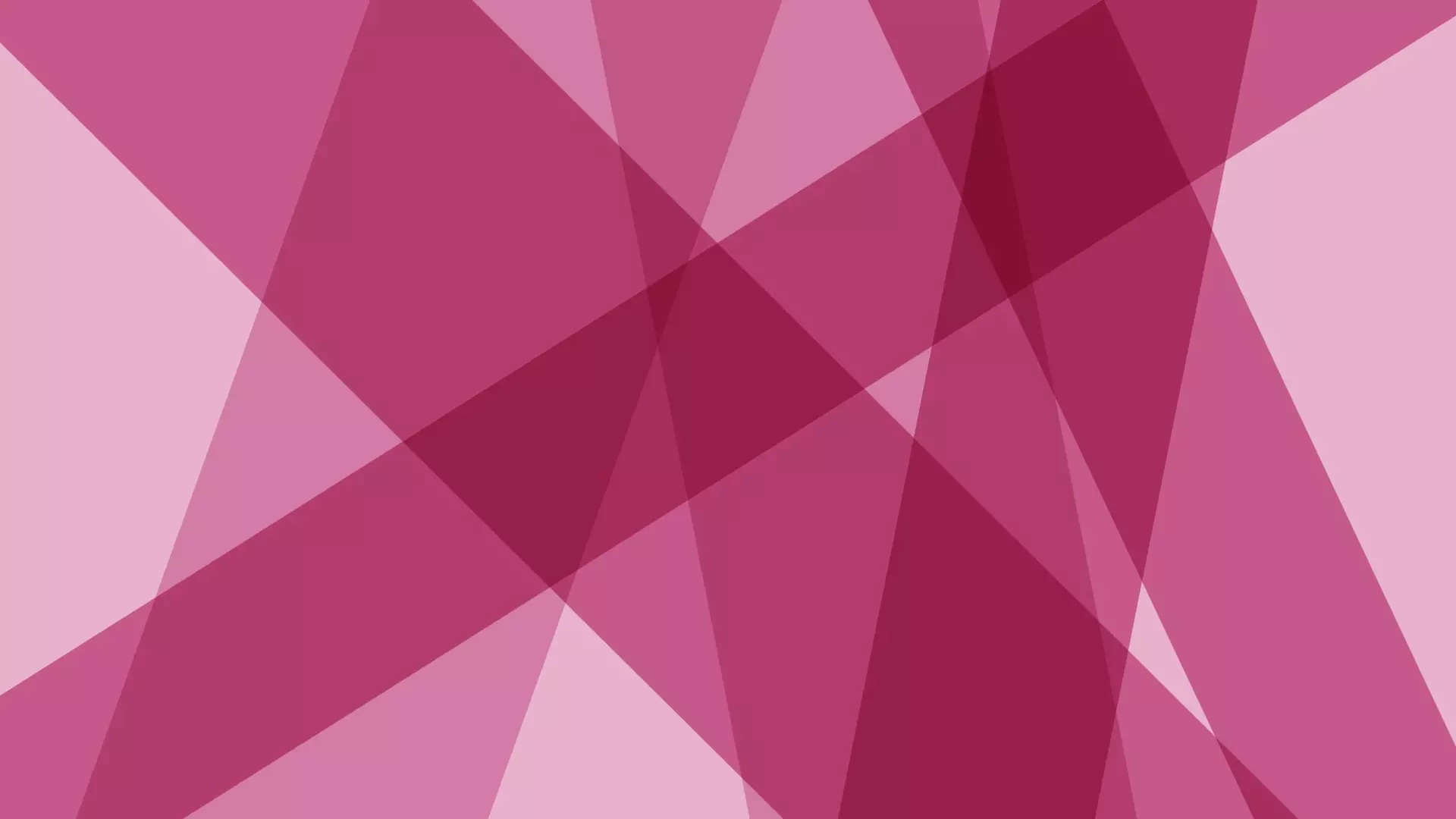 Kreuzende rote und pinke Linien überlagern sich zu einem kontrastreichen abstrakten grafischen Muster.