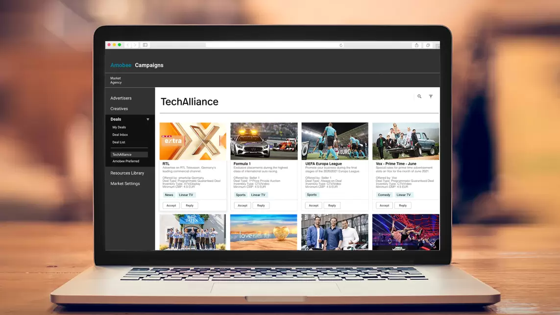 RTL Group And Amobee Form New European Tech Alliance