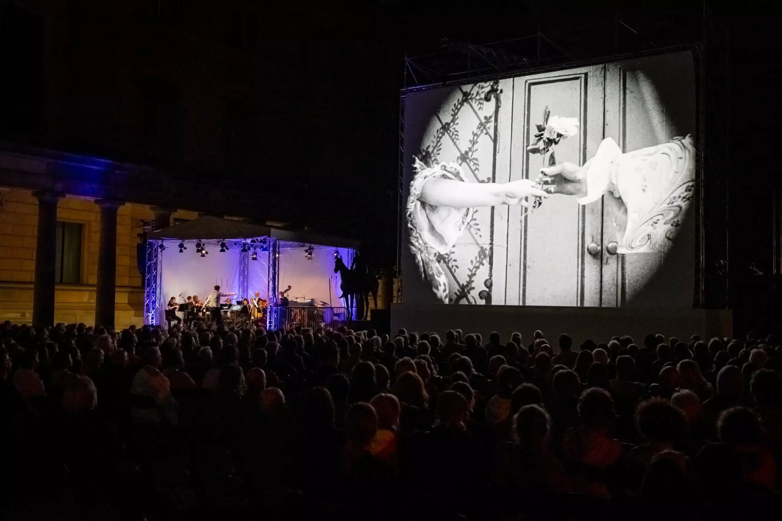 Filmausschnitt des zweiten Abends: „DER ROSENKAVALIER“ von Robert Wiene aus dem Jahr 1925