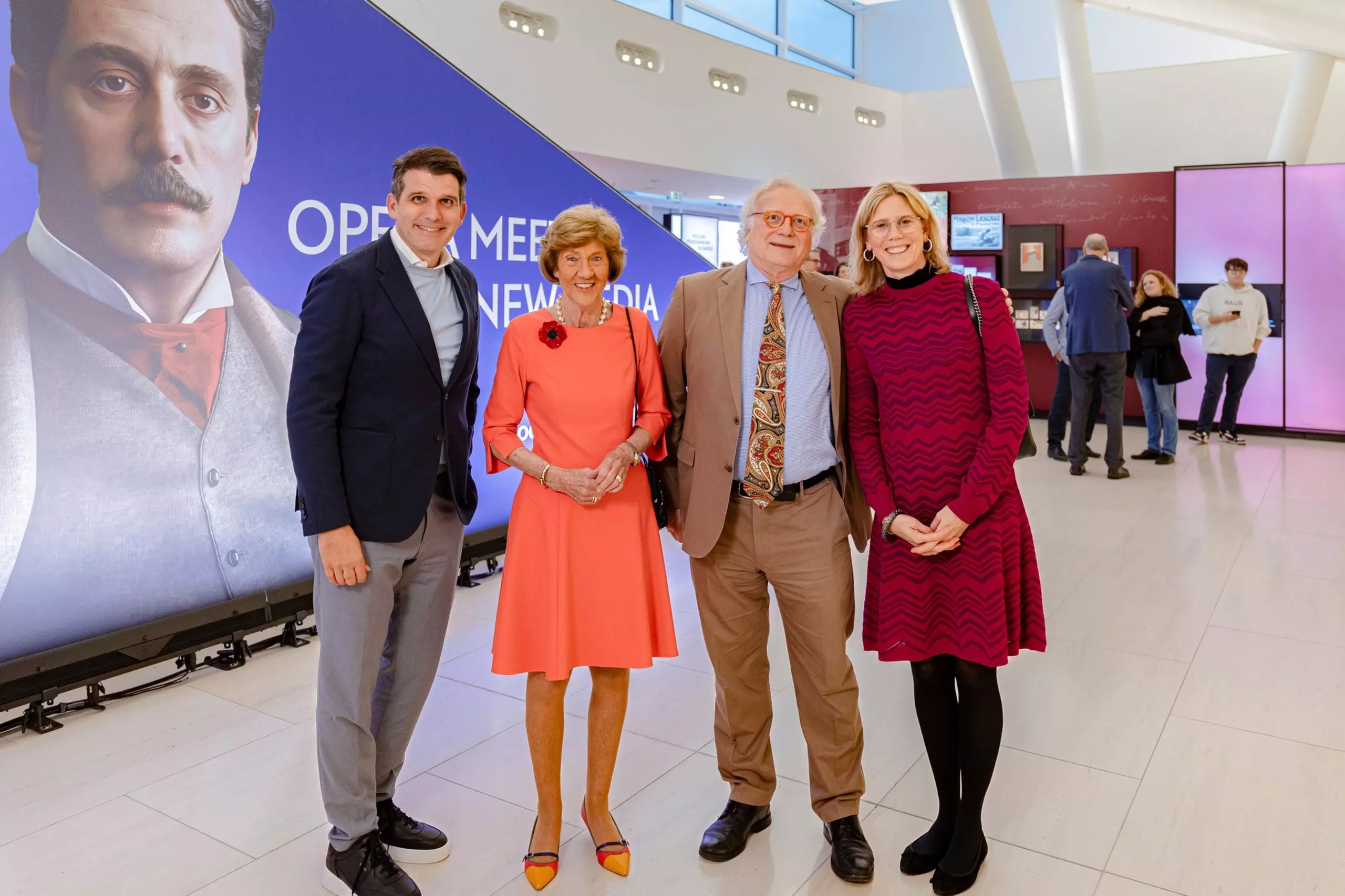 Group photo with Dirk Kemmerer, Karin Miele, Sigmund Bothmann and Christine Kemmerer