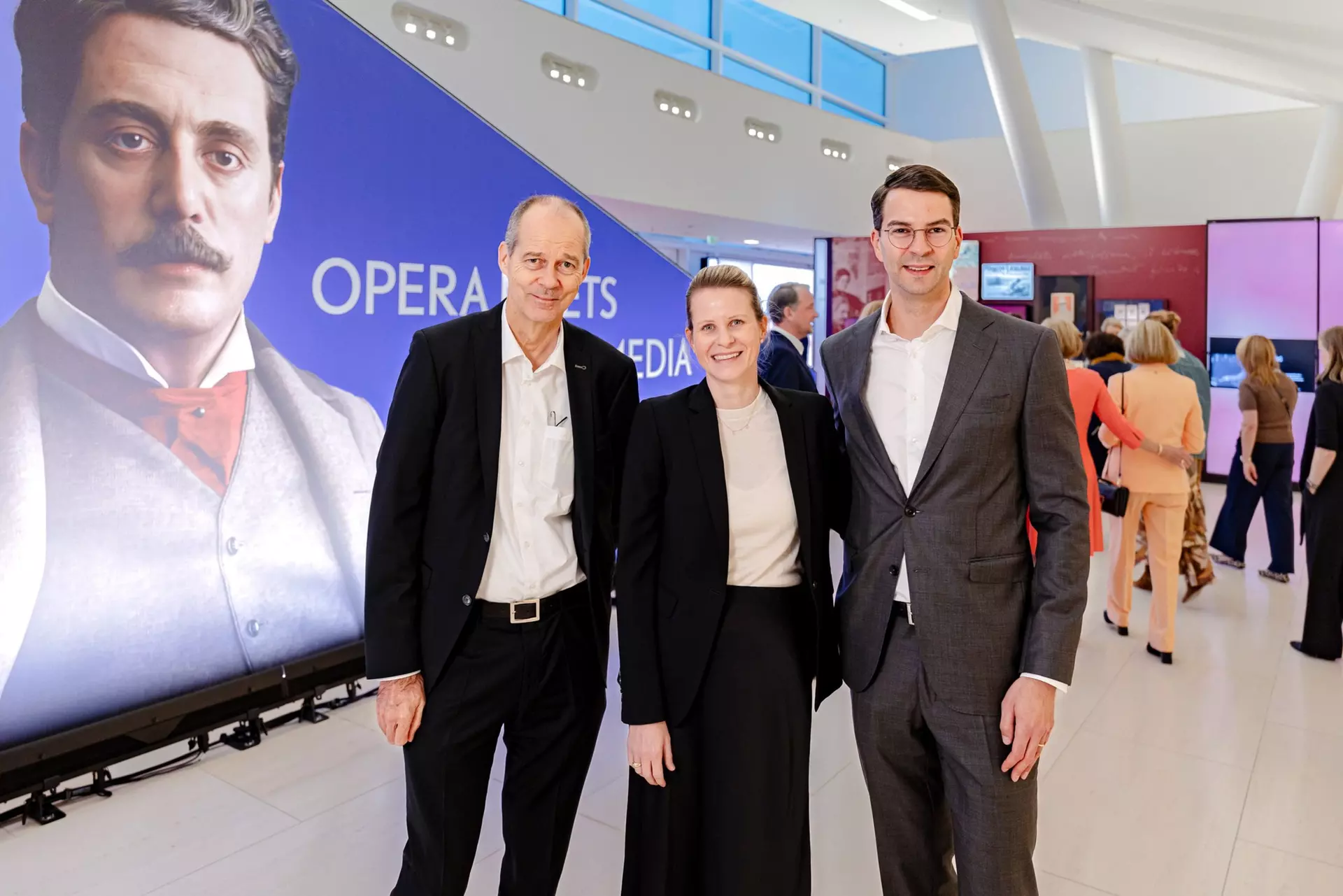 Christoph Mohn, Julia Coesfeld and Carsten Coesfeld