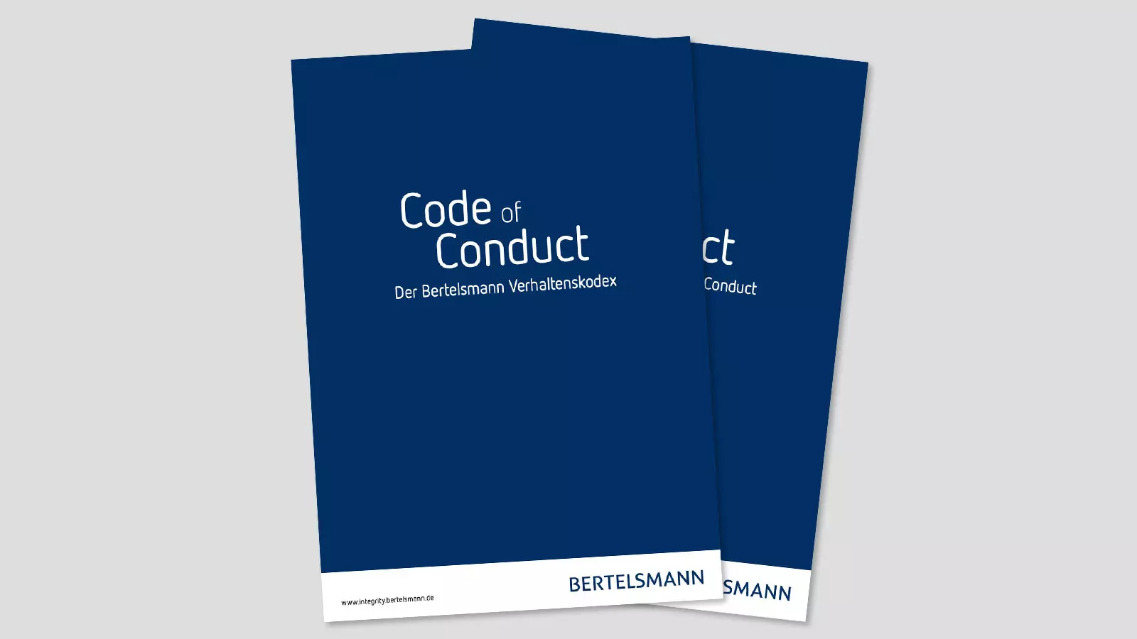 Cover des Bertelsmann Code of Conduct