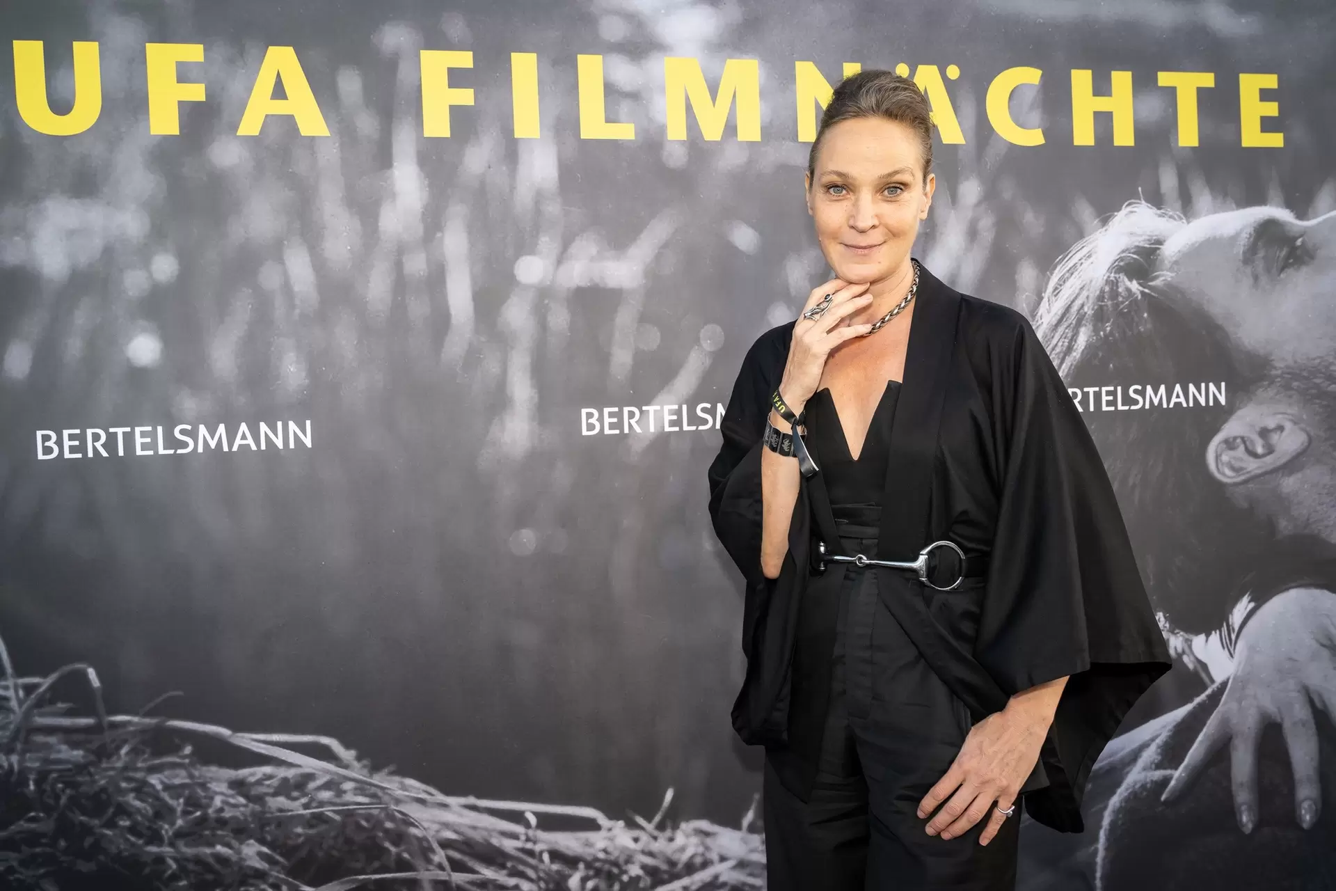 Actress Jeanette Hain at the reception for the 2026 UFA Film Nights