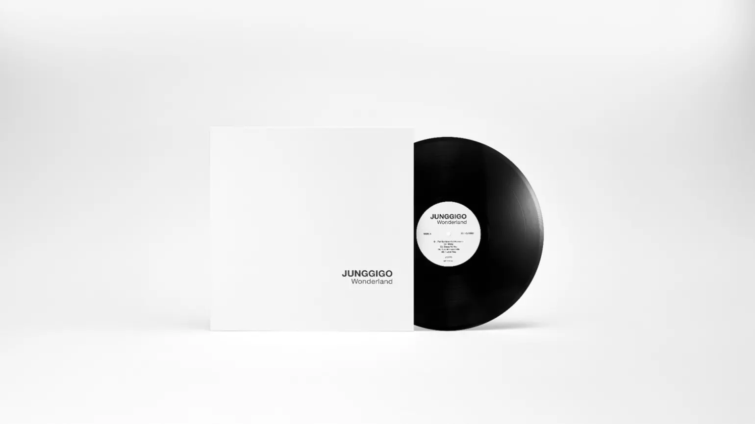 Vinyl and Cover of the Album by Junggigo