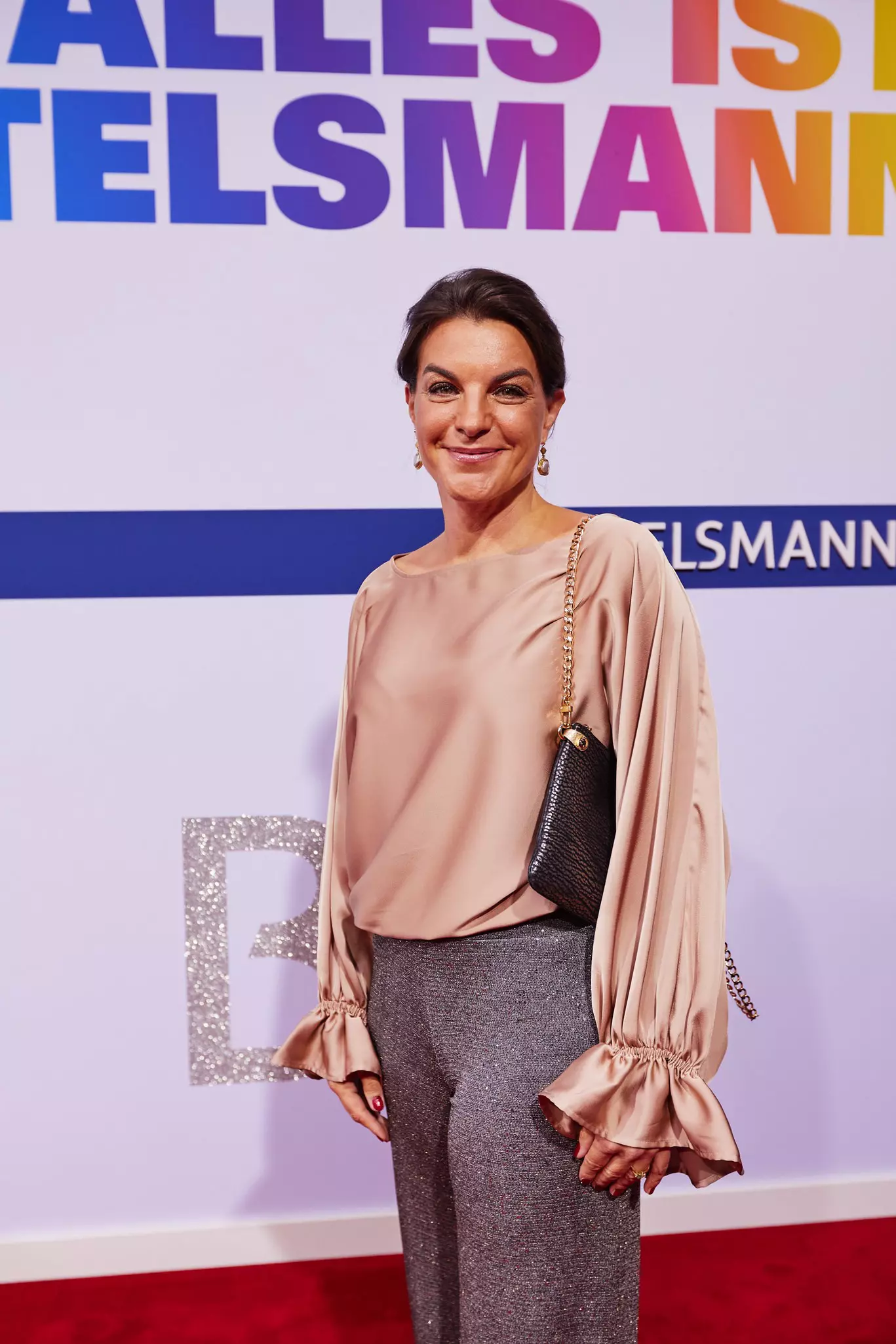 Isabelle Körner auf dem roten Teppich der Bertelsmann Party 2025.