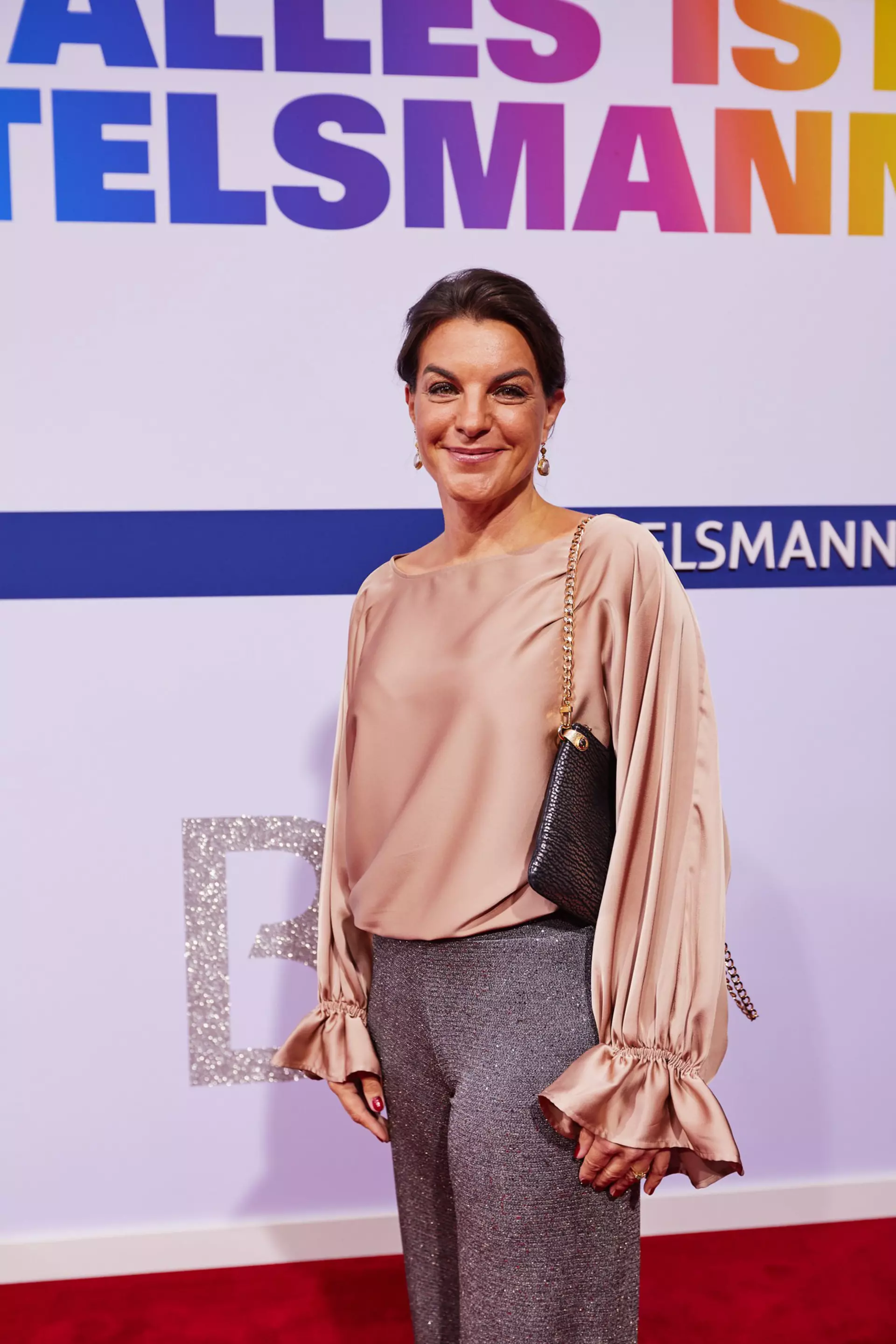 Isabelle Körner auf dem roten Teppich der Bertelsmann Party 2025.