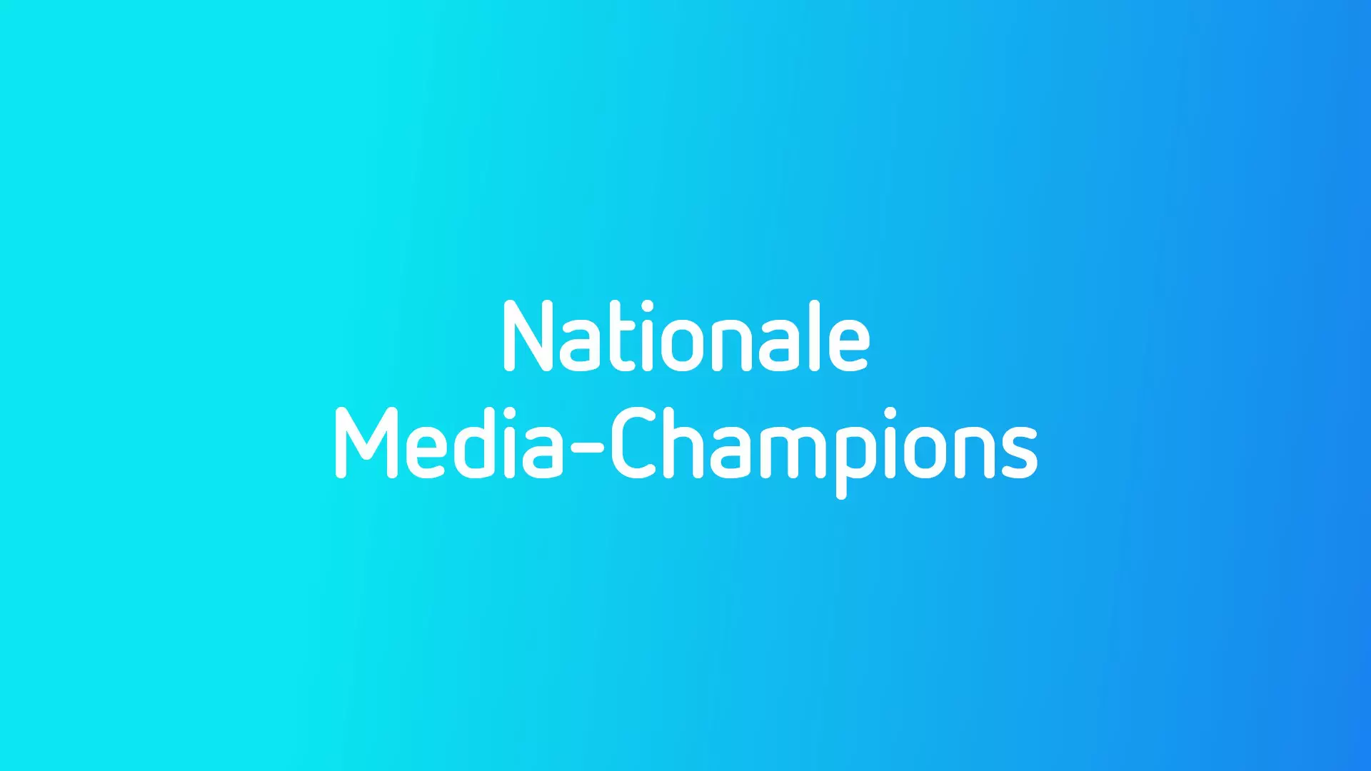 Nationale Media-Champions