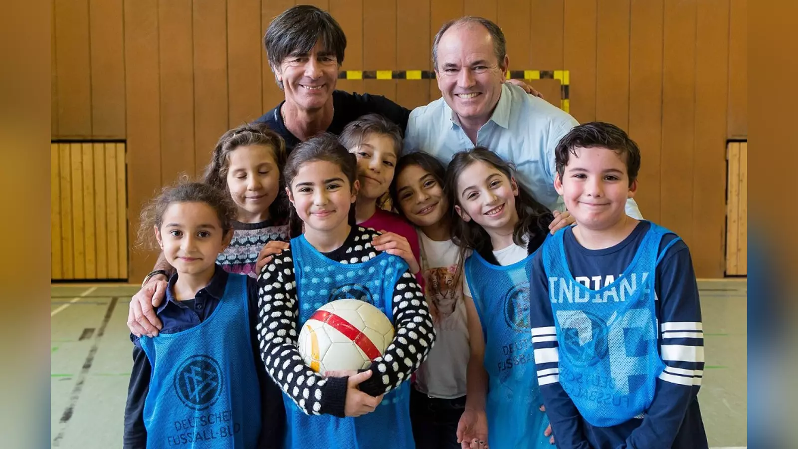 Joachim Löw, Wolfram Kons and children