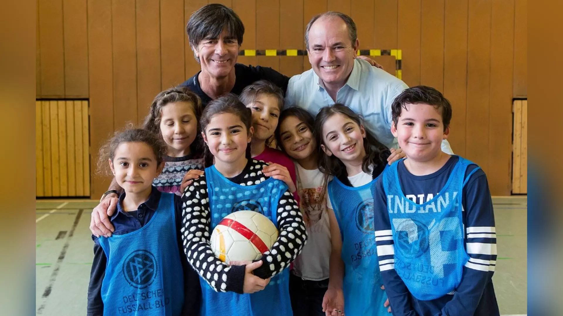 Joachim Löw, Wolfram Kons and children