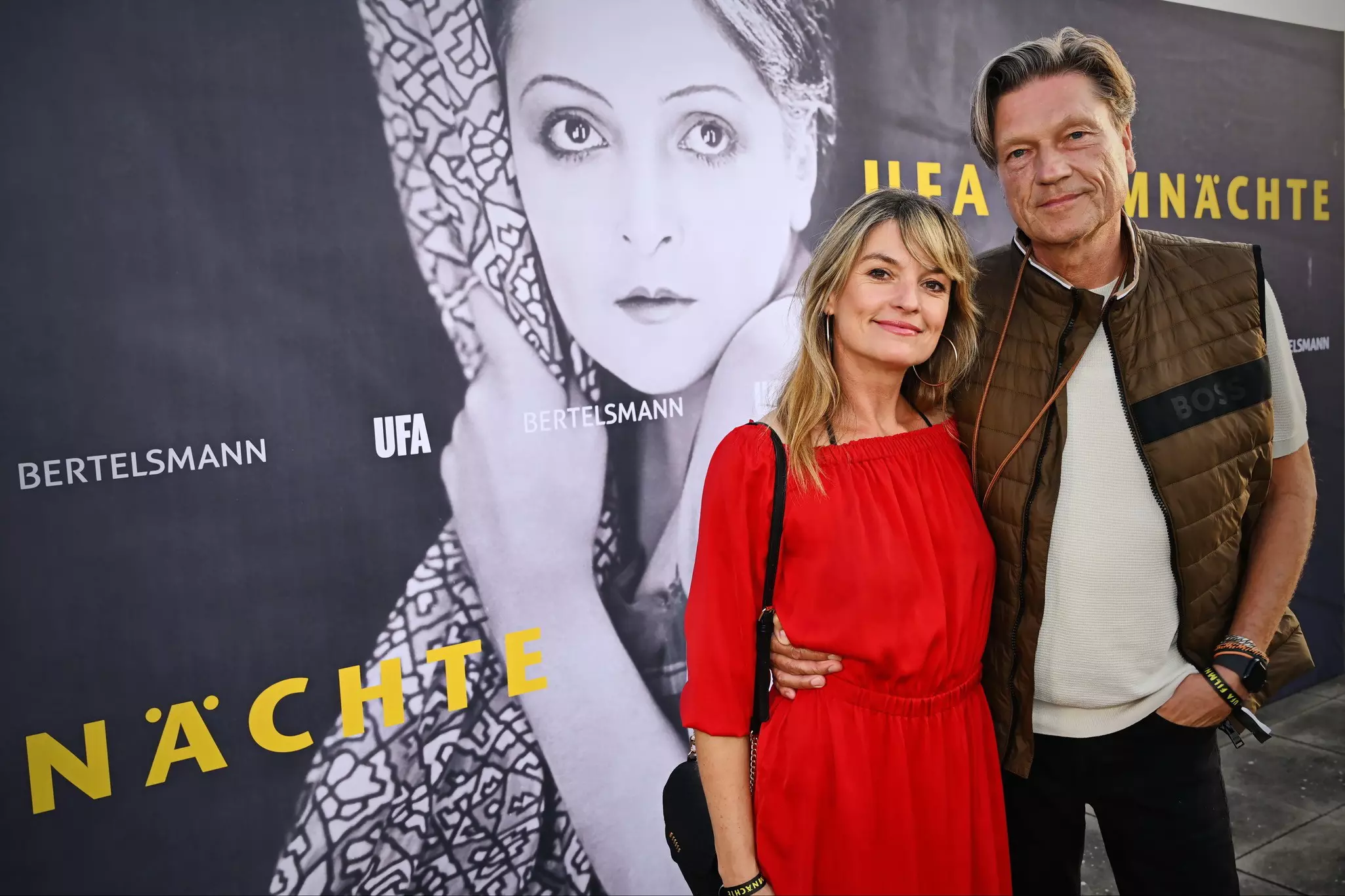 Schauspielerin Ina Paule Klink und Regisseur Roland Suso Richter