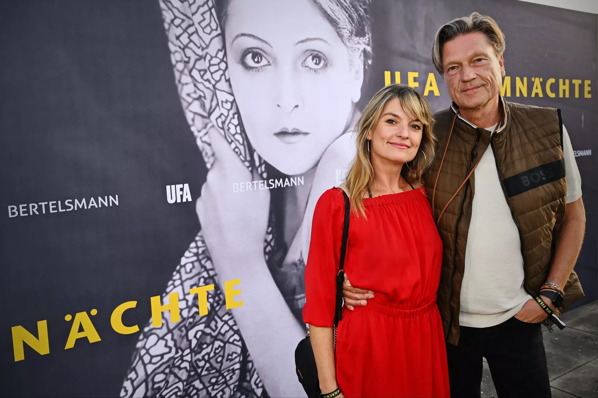 Schauspielerin Ina Paule Klink und Regisseur Roland Suso Richter