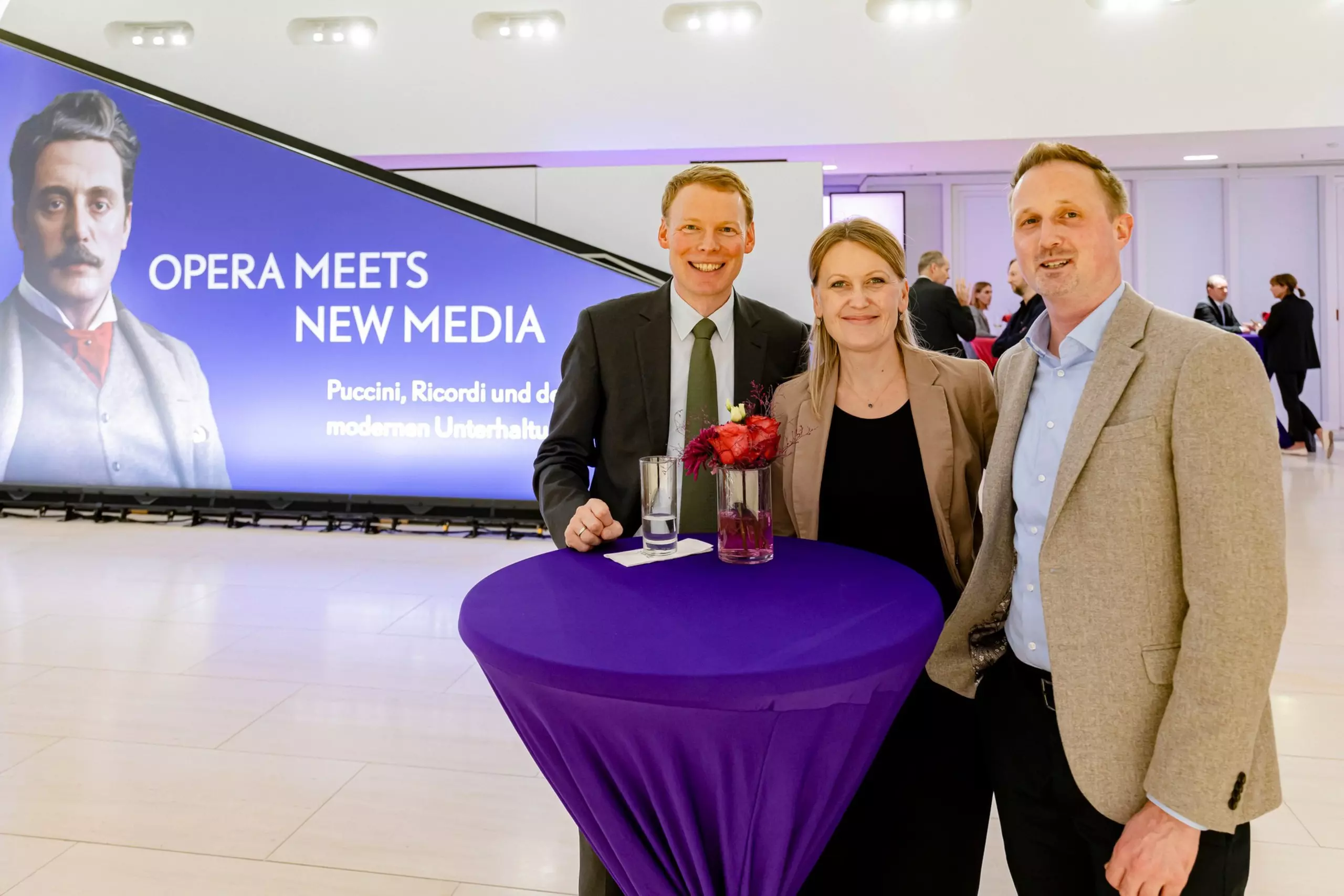 Rolf Hellermann, Johanna Nicolas and Nico Wegmann
