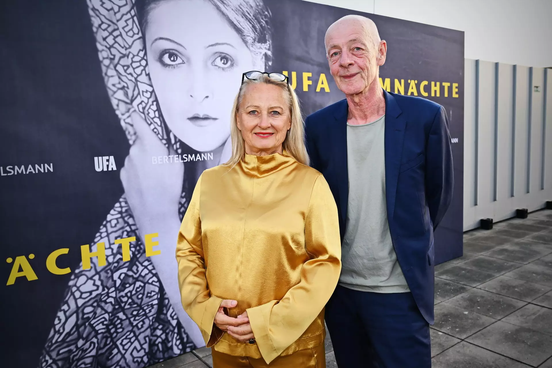 Ute Biernat, CEO der UFA Show & Factual und Friedrich Küppersbusch, Journalist und Autor