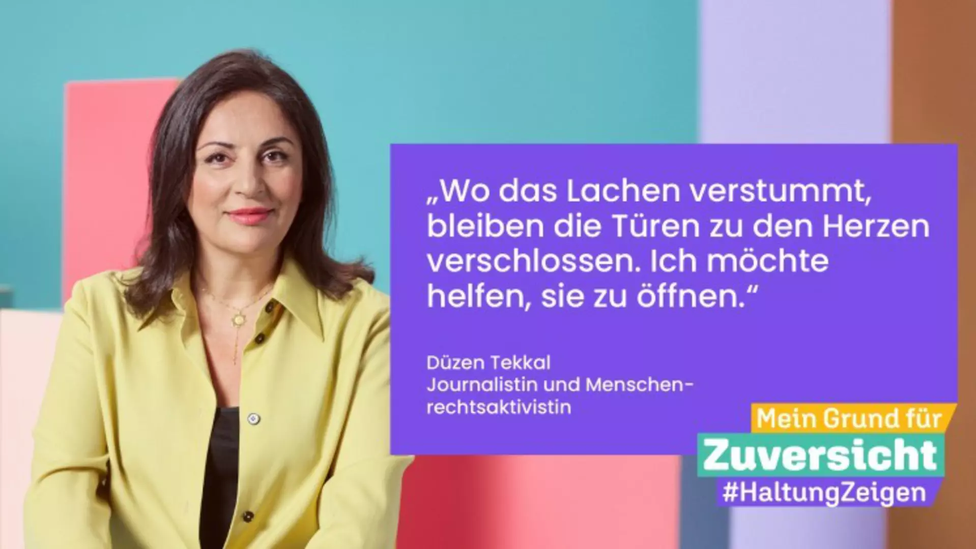 Portrait von Düzen Tekkal