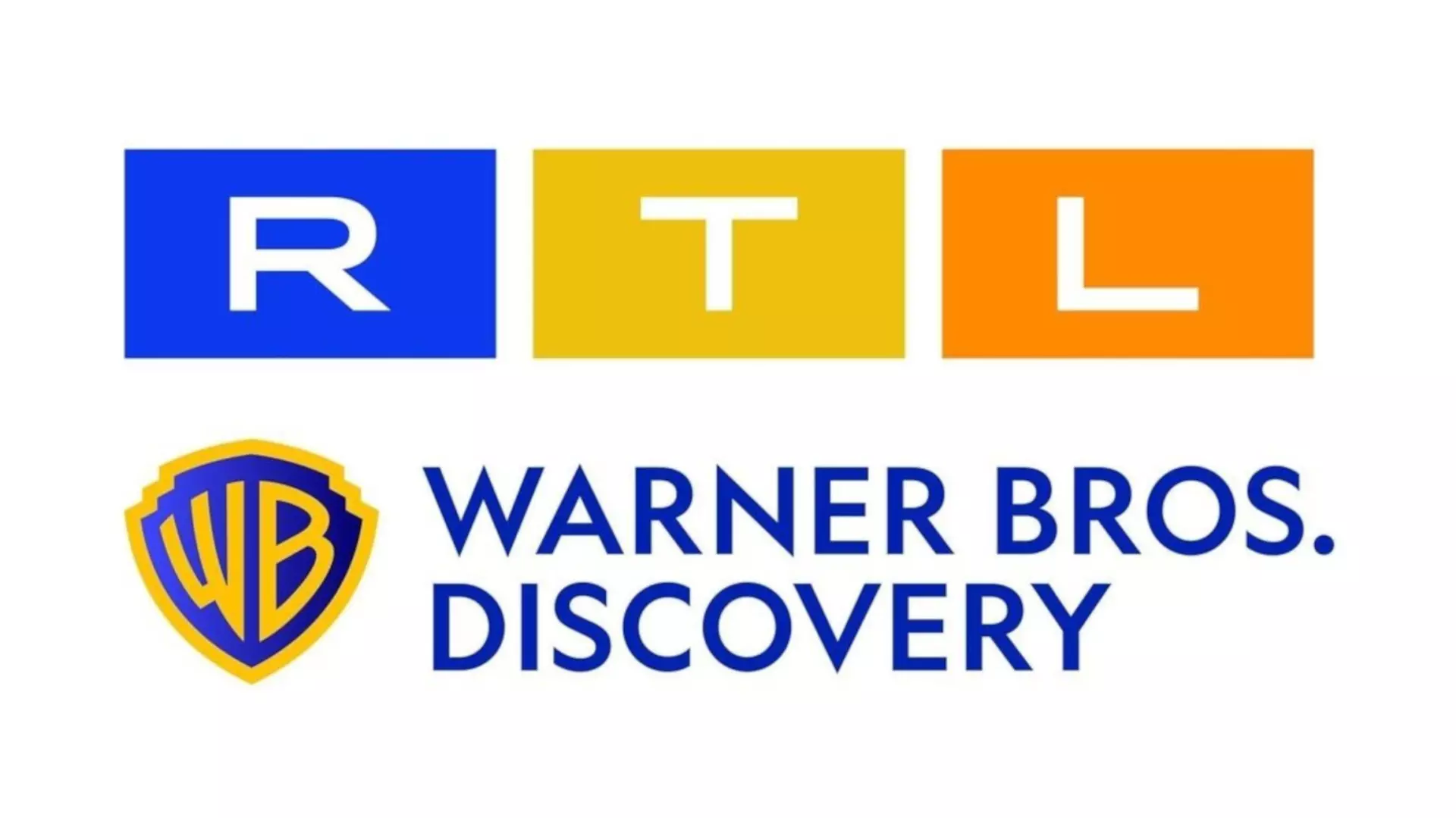 Logos RTL Deutschland and Warner Bros. Discovery